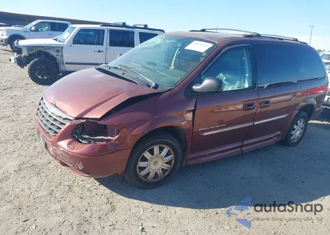 2007 Chrysler Town & Country Touring z USA, uszkodzony, nr VIN 2A4GP54LX7R316057